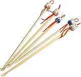 手作りのきれいなワックスリムーバー5個の耳かき巧みなファッション(ランダムな色です)