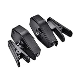 1ペアの眼鏡クリップランプフLEDクリップのミニブック読書ライト クリップライト LEDライト ハンディライト フラッシュライト ミニ懐中電灯LED眼鏡クリップライト