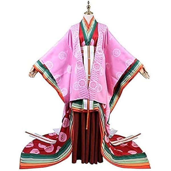 Amazon.co.jp: 十二単風 十二単衣 五衣唐衣裳 女性貴族用 ○コスプレ