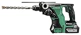日立工機 18V コードレスロータリハンマドリル 充電式 6.0Ahリチウムイオン電池、急速充電器、ケース付 DH18DBL(2LYPK)