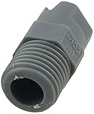 uxcell 噴霧ノズル　水噴霧スプレーノズル　1組　グレー　庭の芝生　12mmスレッド　表面処理