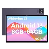 【2024新登場】Android 10インチ タブレット VETOO V10、10.5" FHD IPS 1920x1200、T616 8コア CPU、SIMフリー、RAM 8GB (4+4拡張)、ROM 64GB UFS、1TB拡張可能、Widevine L1対応、8MP+13MP、4G LTE SIM、2.4G/5G WiFi、BT5.0、GPS、顔認識、画面分割、ワイヤレス投影、児童守護