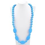 Consider It Maid Silicone Teething Necklace for Mom to Wear - FREE E-BOOK - BPA FREE and FDA Approve