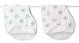 aden + anais Classic Burpy Bib, Stardust, 2 Pack by aden + anais [並行輸入品]