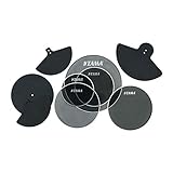 TAMA タマ ドラムセット用消音パッドセット 10",12",14"X2,18"BD,HI-HAT,CYMx2 SPP518CN