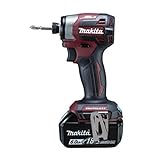 makita マキタ 18V 充電式インパクトドライバ TD173DGXAR 限定色 オーセンティックレッド BL1860Bバッテリ2個 充電器