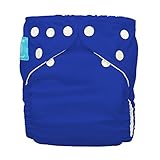 Charlie Banana Hybrid Cloth Diaper - Snap - Royal Blue - One Size by Charlie Banana [並行輸入品]