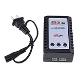 Fenteer バッテリバランス充電器　7.4V 11.1V 2S 3S 110-240V RC モデル用　バッテリバランスチャージャ