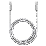Thunderbolt 4 ケーブル 0.5m 240W急速充電 8K対応 40 Gbps データ転送 Type-C&Type-C ケーブル USB-C & USB-C MacBook/iPad/Air/iphone15など対応(0.5m,黒金)