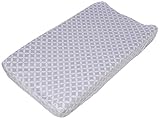 Just Born Valboa Changing Pad Cover, Hampton Grey by Just Born