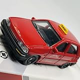 拓意 DAIHATU ダイハツ 1/64 ミニカー NO.43 シャレード ハッチバック タクシー レッド