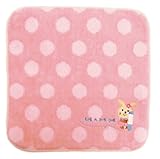 日本製 RUB A DUB DUB ラブアダブダブ クレヨンタオルハンカチ クリームウサギ 305975