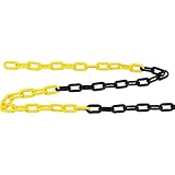TRUSCO(トラスコ) プラチェーン 黄/黒 6MMX3M TPCB63YB