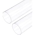 Tube PVC Transparent Dur 30mm Intérieur / 32mm Extérieur - Longueur 0.4m, Chine, Neuf
