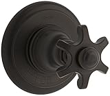 Kohler T72771-3M-2BZ Artifacts Volume valve trim with prong handle, Less Valve, Oil-Rubbed Bronze [並
