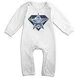 カッコいい 幼児 ダラス カウボーイズ ダイヤモンド ロゴ Tシャツ 100%綿 White Size 18 Months