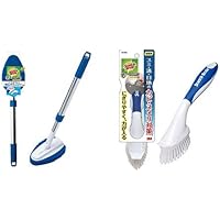 【セット買い】スコッチブライト バスシャイン おふろスポンジ ハンディロング 伸縮 + おふろブラシ ハンディブラシ S