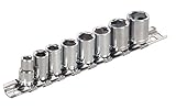 WorkShop 81804RP 1/4-Inch Drive Socket Set, 8-Piece [並行輸入品]
