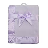 American Baby Company Fleece Blanket 30" X 40" with 2" Satin Trim by American Baby Company [並行輸入品]