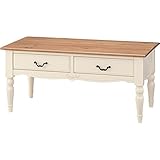 インテリア 家具 便利 おしゃれ コーヒーテーブル 【Vicky】ビッキー 長方形 木製(天然木) 引き出し収納付き PM-858