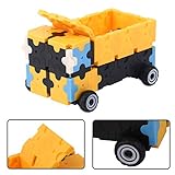 MolySun Plastic Building Blocks 3D DIYクリエイティブエンジニアリング車両レンガ模型教育玩具キッド子供ギフト