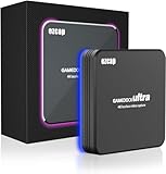 フラッグシップレベル4Kキャプチャカード、1080p120、4K60 HDR10 HDMI2.0パススルーでの低遅延ライブストリーミング/ゲーム録画/ビデオ会議に最適。Switch/PS4/Xbox/OBS/DSLR/PCと完璧にマッチ。