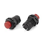 XDiscount　押しボタンスイッチ　プッシュスイッチ　切替スイッチ　AC 250V/1.5A 125V/3A　2個入り