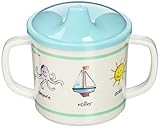 Baby Cie Sippy Cup - Ocean Animals - Aqua - 8 oz by Baby Cie