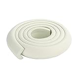 白で2x2m / 13フィート高密度真鍮ドア縁ガードボックスエッジプロテクタゴムミラーコーナークッション