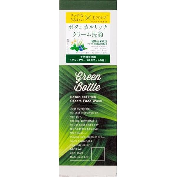 ダリヤ　グリーンボトル　ボタニカル　洗顔　化粧水　美容液 Amazon | ダリヤ グリーンボトル ボタニカルリッチ クリーム洗顔 150g