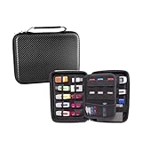 ZLiT フラッシュドライブ USBストレージケース、EVAハードシェル電子オーガナイザーキャリーケースストレージ、メモリーSDカード、サムドライブ、USBフラッシュドライブ用