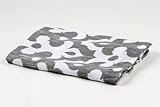 Bacati Ikat Grey Damask One Swaddling Muslin Blanket Single by Bacati [並行輸入品]