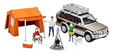 ジオコレ64 1/64#カースナップ01b キャンプ (TLV-NEO 三菱パジェロ ミッドルーフワイドスーパーエクシード 付属) アクセサリー & 完成ミニカー セット 314790