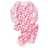 ジンボリー GYMBOREE/ ハート2ピースジミーズ ハートプリント スリープウェア 6～12ヶ月【並行輸入】