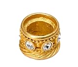 Carpe Diem Hardware 853-8C Cache Sleeve with Multi Crystals Made with Swarovski Crystals, Gilded Mer