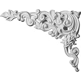 Ekena Millwork ONL12X16KI-L 11 3/4-Inch W by 15 3/4-Inch H by 1 3/8-Inch P Kinsley Onlay, Left by Ek