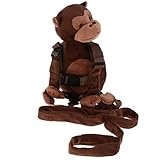 Baosity 子供　迷子防止ひも　リード付き　リュックバッグ　ぬいぐるみ　可愛い　動物の形　迷子対策　事故防止　子供の安全ため　全11種類 - オラン