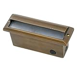 Best Quality Lighting LV61AB Finished Outdoor Step Light with Clear Glass Shade, Bronze [並行輸入品]