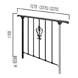 高級アルミフェンス ヴァレンソールII TYPE-7 高さ1,100mm以下 支柱埋め込み型