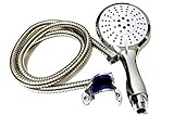 シャワーヘッド 節水 ホース フック セット 水圧 アップ ５段階モード 多機能 ミスト (A)