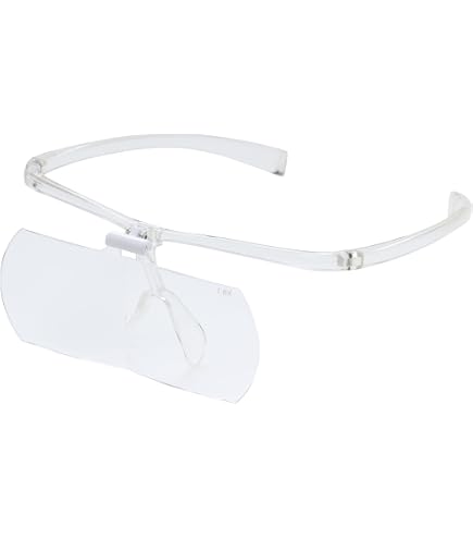 Amazon | 池田レンズ工業 双眼メガネルーペ HF-60E 2倍 クリア