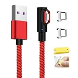 L字 Ｌ形 5V/5A 長さ1m 2枚 Type-C 端子ファーウェイ 華為に適合 超 急速 充電 QC3.0/4.0 対応 マグネット usb 充電 ケーブル 磁気 着脱式 スマホ usb-c 防塵 Android タイプ-C マイクロ-USB-C-micro-a-b 線 チャージ vooc 1plus コネクター 磁石 磁力 アダプター チャージ 線 コード ソケット