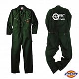 【Dickies】ディッキーズ 長袖 つなぎ ツナギ カスタム カバーオール ｢OLIVE｣「バイク・車・チーム系」