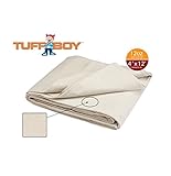 tuffboy 12 oz。商用グレードコットンキャンバスすべて目的ドロップ布|シームレス 4FT X 12FT BD12-0412