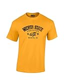 NCAAユニセックスNCAA 100 %防縮加工半袖 M イエロー