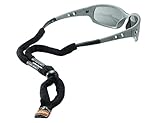 Ergodyne Squids 3215 Cotton Breakaway EyeWear Lanyard, Black [並行輸入品]