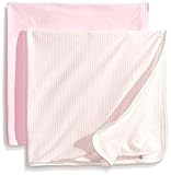 Rosie Pope Baby-Girls Newborn 2-Pack Blanket Pink One Size [並行輸入品]