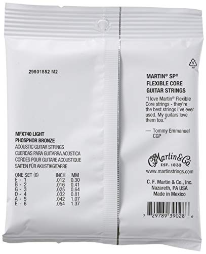 Cuerdas de luz para guitarra acústica Martin FX740 Phosphor Bronze #pg3 - Imagen 4 de 4