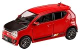 ホビージャパン HJ64 1/64 スズキ アルト ワークス (HA36S) カーボンボンネット カスタムバージョン ピュアレッド 完成品 HJ641070CR