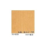 抗菌 防カビ仕様の粘着付き化粧シート チェリー柾目（木目調） サンゲツ リアテック TC-8220 122cm巾×4m巻【日本製】 生活用品 インテリア 雑貨 インテリア 家具 壁紙 top1-ds-